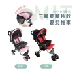 【MIT全球】台灣製造三輪豪華秒收嬰兒推車-兩色(嬰兒推車)