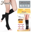 【Freesia】醫療彈性襪加厚款-露趾小腿壓力襪(醫療襪/壓力襪/靜脈曲張襪)