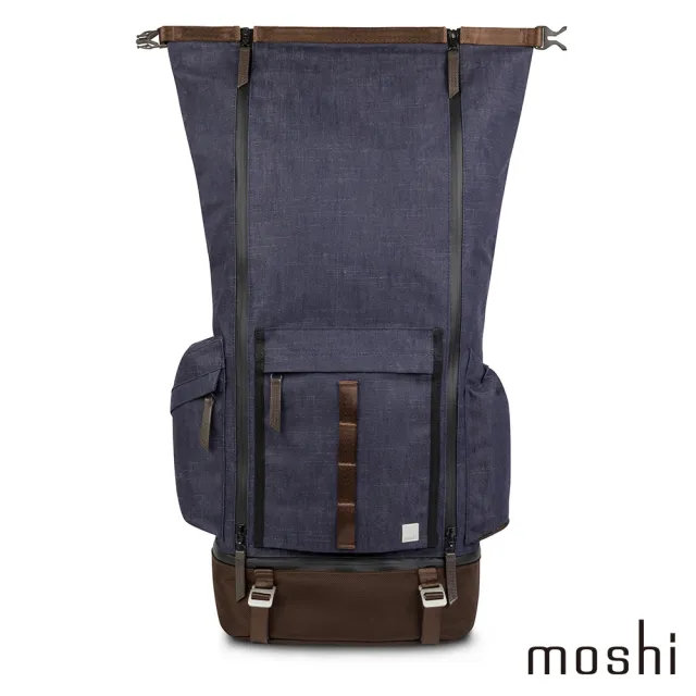 【moshi】Captus 15吋 捲蓋式筆電包(後背)