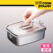 【CookPower 鍋寶】不鏽鋼單層便當盒(SSB-61100)