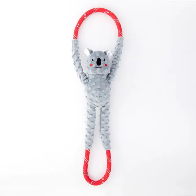 【ZippyPaws】一起拔河吧-超耐拉扯無尾熊(有聲玩具)