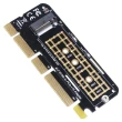 M.2 NVMe to PCI-E 16X 轉接卡(M2PES3R)