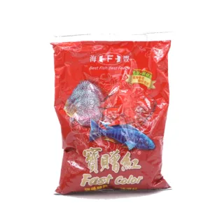 【海豐飼料】Alife寶贈紅血鸚鵡飼料1kg袋裝中顆粒補充包(適合血鸚鵡、慈鯛科、一般熱帶魚食用)