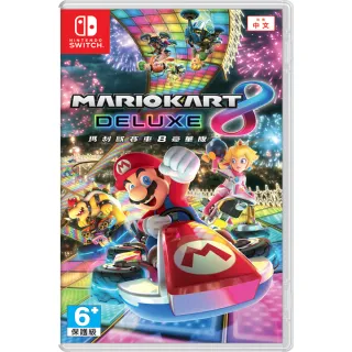 【Nintendo 任天堂】NS Switch 瑪利歐賽車8 豪華版 中文版(台灣公司貨-中文版)