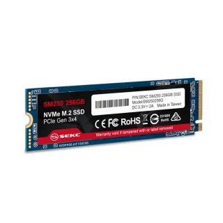 【SEKC】SM250 256GB NVMe M.2 2280 PCIe 固態硬碟