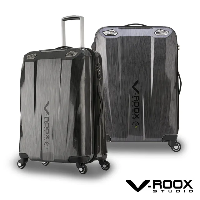 【V-ROOX STUDIO】FUN暑價 GTS LIGHT 29吋 輕量拉鍊行李箱 GTS-59170(3色可選 輕盈好推 俐落有型)