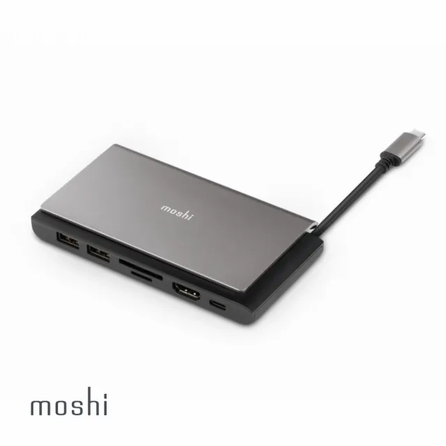 【moshi】Symbus Mini USB-C Hub 七合一迷你多功能集線器