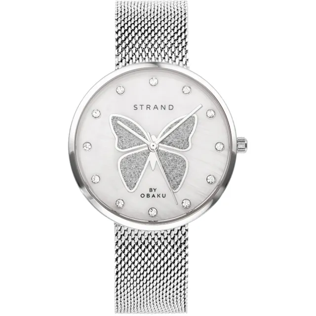 【OBAKU】Strand 海之星 - 蝴蝶 / 白(S700LXCWMC-DB)