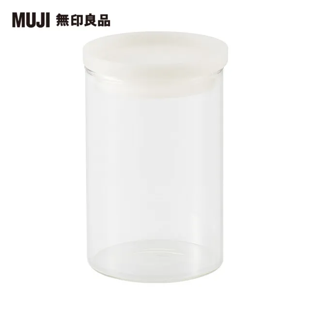 【MUJI 無印良品】耐熱玻璃圓形保存容器/800ml