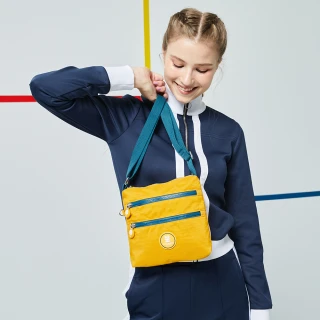 【Kinloch Anderson 金安德森】迷霧森林 輕巧休閒小款側背包(黃色)