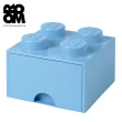 【Room Copenhagen】樂高 LEGO 四凸抽屜收納箱-淺藍色(40051736)