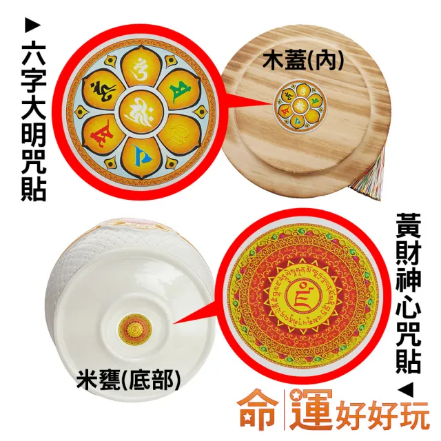 【命運好好玩】林霖-財庫豐收貔貅米甕超值組(開運米缸/守財/財庫)
