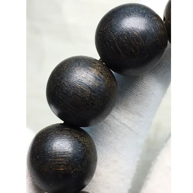 【桃花源創意工坊】奇楠級加裏曼丹老料沉香沉水手鍊1.8(沉香手鍊)