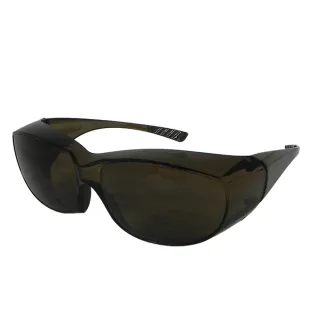 【Docomo】專業包覆款　近視可用　舒適PC防爆質感茶褐色鏡片　抗UV400紫外線太陽眼鏡