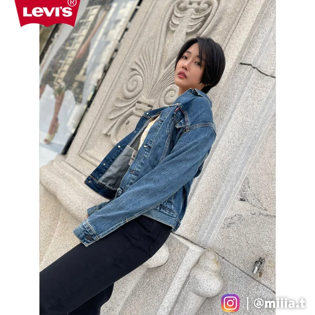 【LEVIS 官方旗艦】男女同款 牛仔外套 / Type3經典修身版型 / 精工中藍水洗 72334-0130