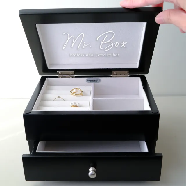 【Ms. box 箱子小姐】Gunther Mele 高級木質飾品盒/珠寶盒/收納盒(老上海風格木製飾品盒)