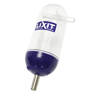【LIXIT】雙珠飲水瓶150cc(小型寵物/兔鼠類/美國製造/天竺鼠/蜜袋鼯/黃金鼠/壓力鋼管/鋼管/雙鋼珠)