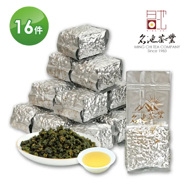 【名池茶業】佳色琢煙不知春四季烏龍茶葉75gx16包(共2斤)