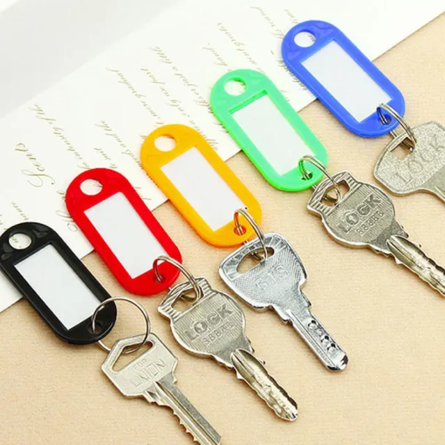 【鑰匙分類】鑰匙分類牌6色12入(民宿 房東 鑰匙牌 鑰匙扣 吊牌 標籤牌 標示牌 房間識別)