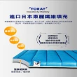 【DaoDi】真五層加厚透氣軟床墊2入組(尺寸雙人-150x200cm+-5%)
