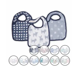 【aden+anais 官方直營】經典圍兜3入(10款)