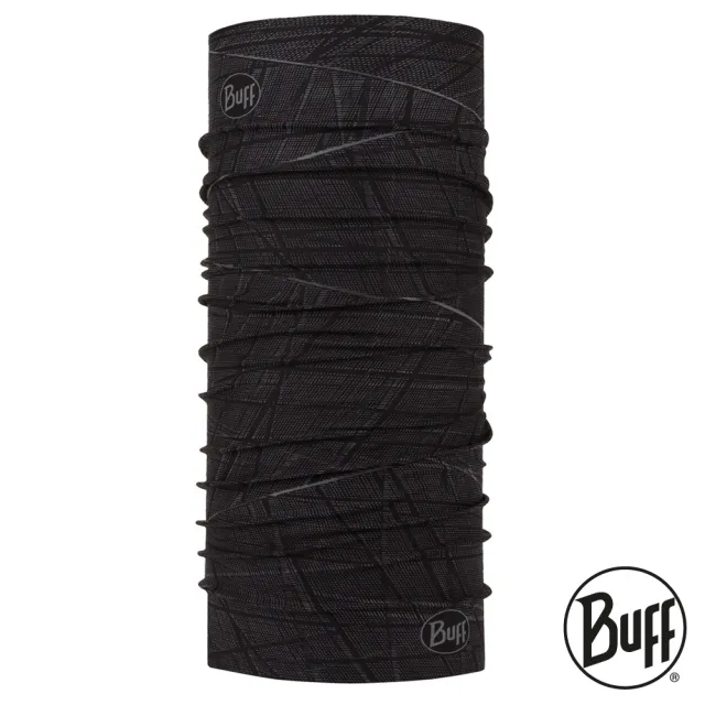 【BUFF】NEW ORIGINAL經典頭巾Plus 灰燼行者 BF117945-999(路跑/防曬/健行/單車/爬山/吸濕排汗)