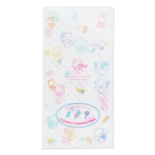【小禮堂】Sanrio大集合 日製L型文件夾組《3入.粉》資料夾.L夾.檔案夾.夢幻糖果店系列