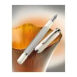 【Pelikan】百利金 M405 白條鋼筆(送原廠4001大瓶裝墨水)