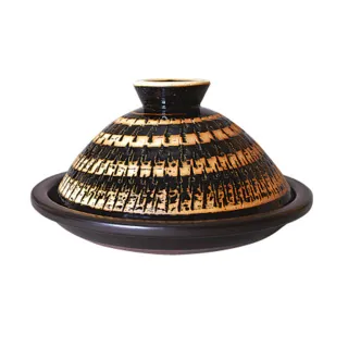 【長谷園伊賀燒】多功能調理摩洛哥土鍋(中2-3人)