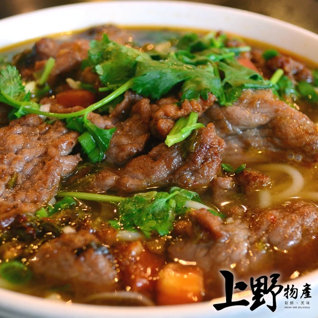 【上野物產】6包 原汁紅燒牛肉湯(牛肉湯/牛肉麵/料理包/調理包)