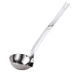 【PUSH!】餐具廚房用品不銹鋼濾油勺隔油勺喝湯勺濾油器隔油湯分離勺(D245)