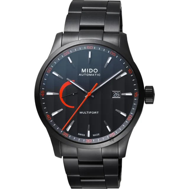 【MIDO 美度】官方授權 Multifort 動力儲存機械錶-42mm(M0384243305100)