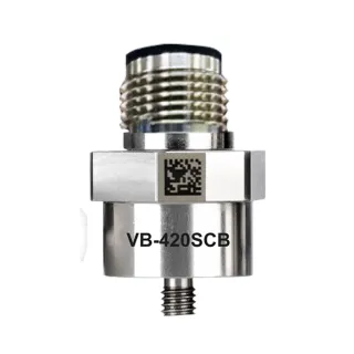 【TECOM 東訊】工業級鎖螺式4-20mA不鏽鋼單軸振動規/感測器(VB-420SCB)