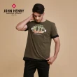 【JOHN HENRY】純棉NYC迷彩短袖T恤-綠