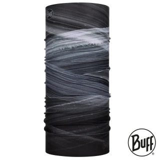 【BUFF】NEW ORIGINAL經典頭巾Plus 墨色旋風 BF123436-901(路跑/防曬/健行/單車/爬山/吸濕排汗)