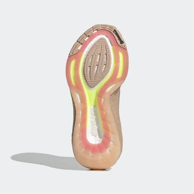 【adidas 愛迪達】ULTRABOOST 21 W 女 慢跑鞋 卡其(FY0391)
