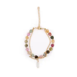 【雨揚】購物節 愛戀碧璽貔貅手鍊