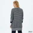【iROO】漸層感條紋針織外套