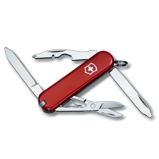 【VICTORINOX 瑞士維氏】Rambler 10用瑞士刀 /紅(0.6363)