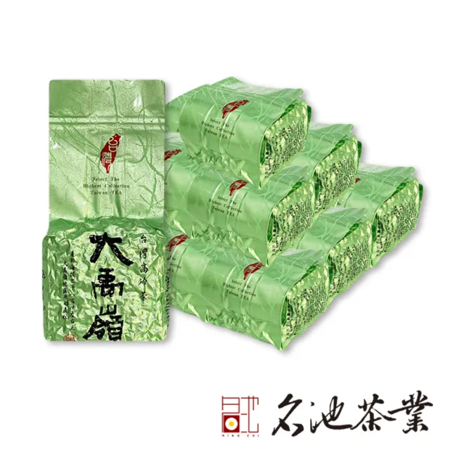 【名池茶業】大禹嶺品級凜霜玉露純手工高山烏龍茶75gx12包(共1.5斤)