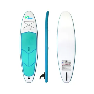【JINDO】藍鰭 SUP 超輕量 槳板(台灣公司貨 一年保固 充氣 立式槳板 滑水 立槳 衝浪板 釣魚 自由潛水)