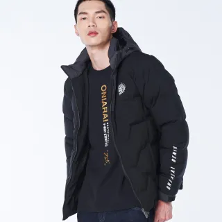 【BLUE WAY】貼合無縫可拆帽羽絨外套-鬼洗