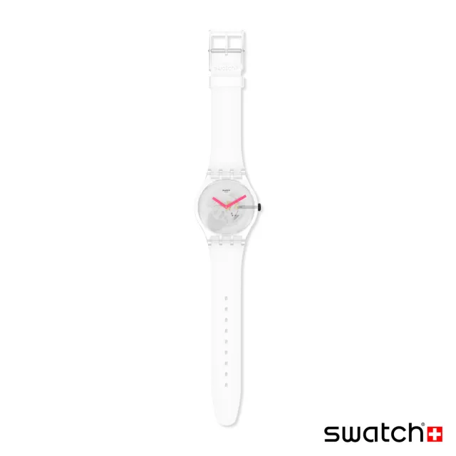 【SWATCH】New Gent 原創系列手錶SNOW BLUR 迷濛白 瑞士錶 錶(41mm)