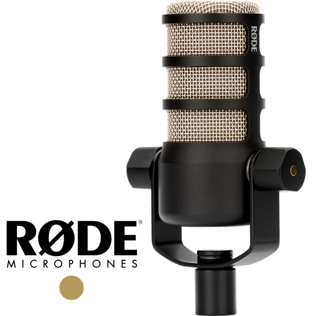 【RODE】PODMIC / POD MIC 廣播級動圈式麥克風(公司貨 直播麥克風 適合 PODCAST 網紅 播客 RDPODMIC)