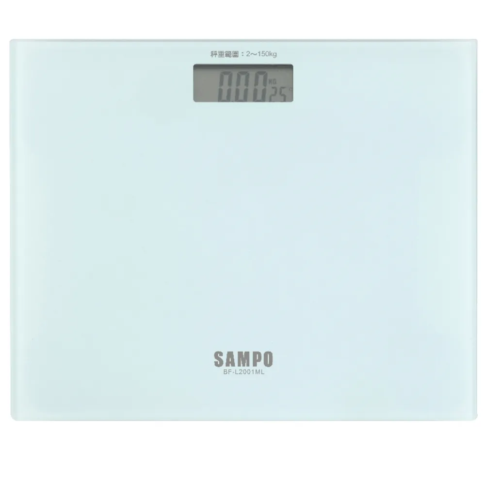 【SAMPO 聲寶】溫度顯示超薄電子體重計(BF-L2001ML)
