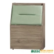【綠活居】羅門   現代3.5尺皮革單人床頭箱(三色可選)