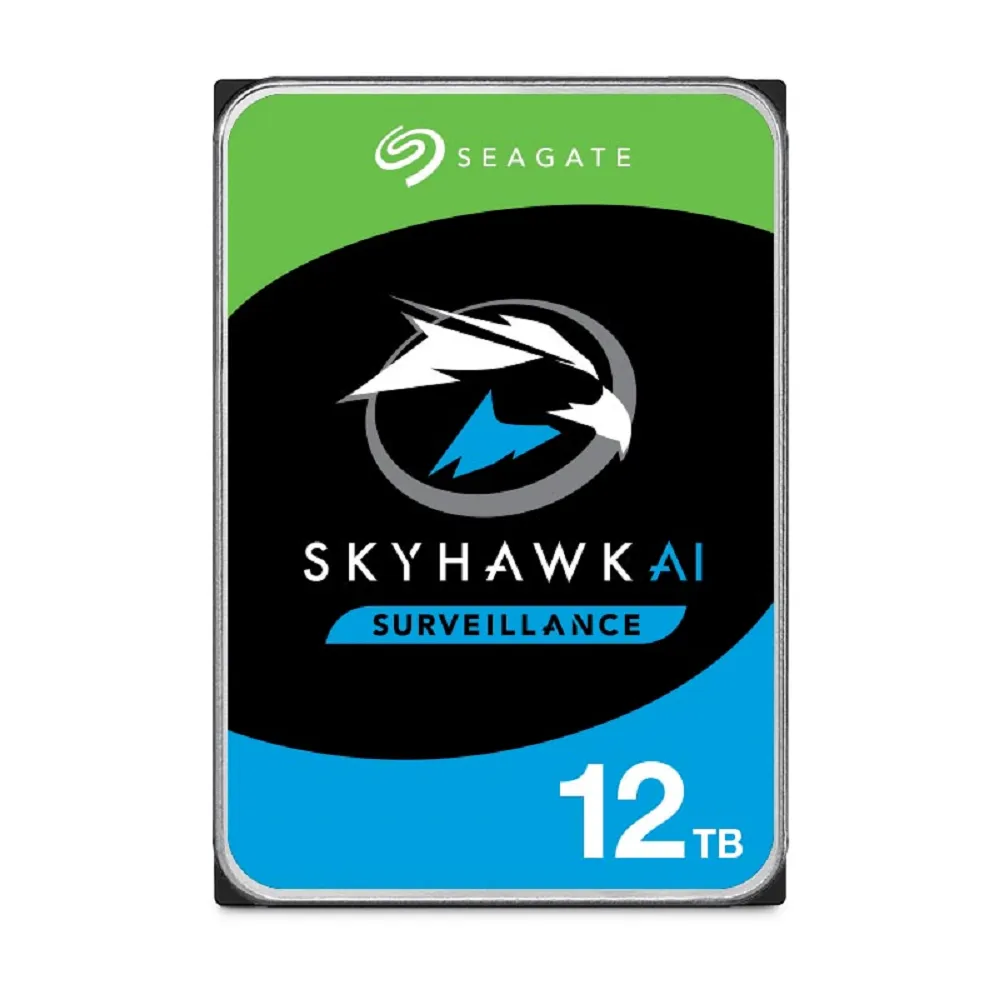 【SEAGATE 希捷】SkyHawk AI 12TB 3.5吋 7200轉 256MB 監控內接硬碟(ST12000VE001)