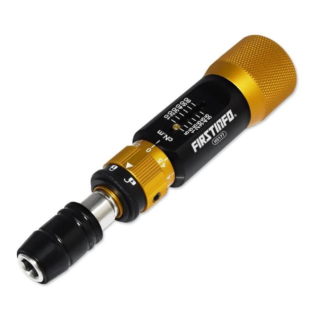 【良匠工具】迷你型可調扭力起子/扭力板手/扭力扳手 0.05-0.6Nm可調整扭力值(新款快脫版)