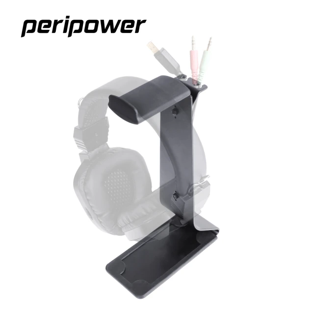 【peripower】MO-01 頭戴式耳機鋁合金防護立耳機掛架