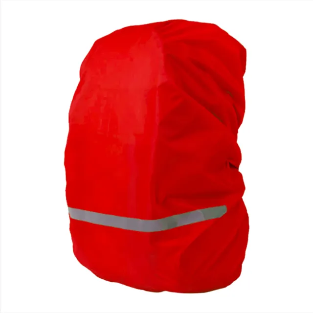 【外出趣】夜間反光防水背包罩-S號(背包罩 背包套 背包防水 包包套 書包套 防水罩)